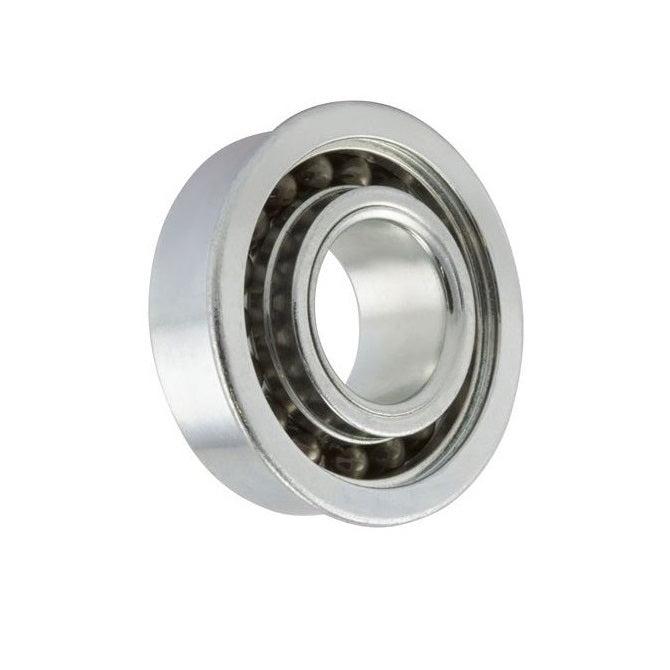 Single Row Ball Bearings - 4.763x12.7x4.978 mm / 5.771 mm Flanged - Stainless Steel AISI 440C Bearing