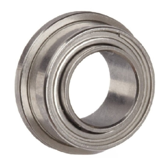 Single Row Ball Bearings - 6.35x15.875x5.74 mm / 6.35 mm - Chrome Steel SAE 52100