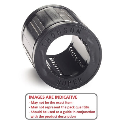 1087928 | LCB-0095-016-022-TP (Each) --- Ball Bearings Linear - 9.53 15.875 to 15.888 22.225 mm Standard Closed - Chrome Steel Bearing