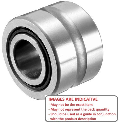 1066285 | NMI-0060-0160-0120 (Each) --- Needle Roller with Inner Ring Bearings - 6x16x12 mm Machined - Chrome Steel Bearing