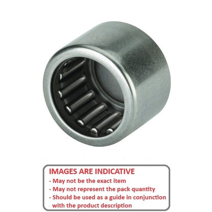 1076576 | NSC-0079-0127-0111-ST (Each) --- Needle Roller without Inner Ring Bearings - 7.938x12.7x11.112 mm / 340 Kgf Shell Type - Chrome Steel Bearing