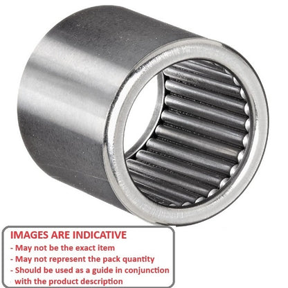 1071043 | NSO-0064-0111-0111-FC (Each) --- Needle Roller without Inner Ring Bearings - 6.35x11.112x11.112 mm / 549 Kgf Shell Type - Chrome Steel Bearing
