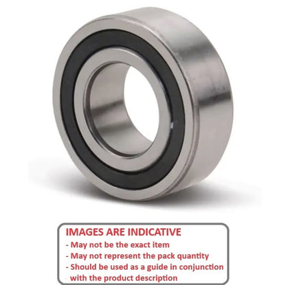 1109314 | OW-0150-0350-0160-2RS (Each) --- One Way Bearings - 15x35x16 mm / 3600 RPM Sprag - Chrome Steel Bearing