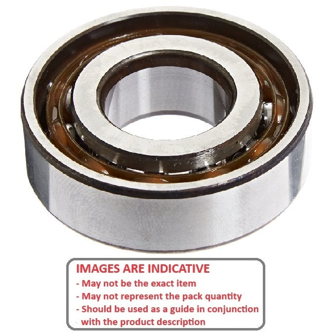 1052982 | SR144C-D26-KC (Each) --- Dental Applications Bearings - 3.175x6.35x1.91 mm - Stainless Steel AISI 440C - High Speed Phenolic Cage - Dental Special Bearing