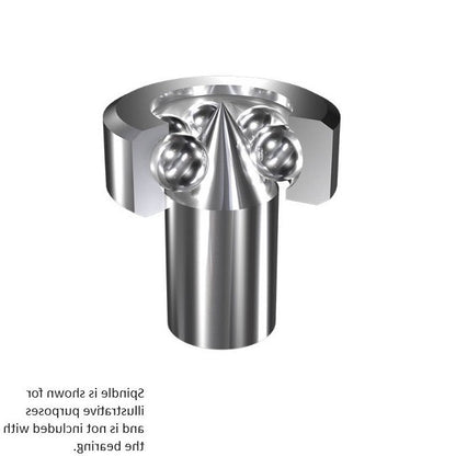 1045887 | BCF10 (PK-100) --- Pivot Bearings - 3.13x10x3.5 mm / 0.2 mm Without Inner Ring - Chrome Steel Bearing