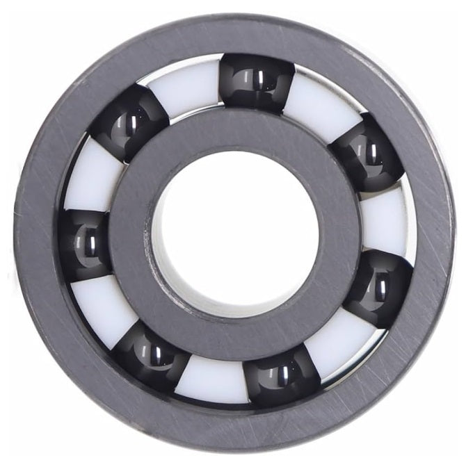 Single Row Ball Bearings - 12x37x12 mm - Ceramic Silicon Nitride - PTFE Cage - Open