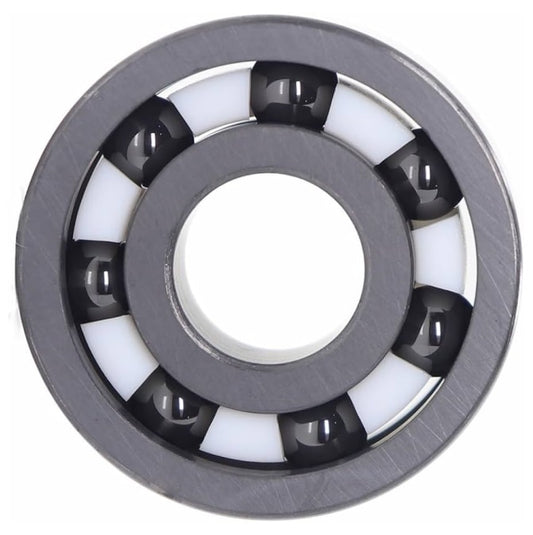 Single Row Ball Bearings - 12x37x12 mm - Ceramic Silicon Nitride - PTFE Cage - Open