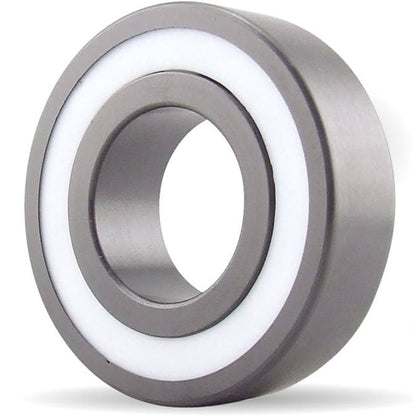 1109219 | CSN-6202-TTS-C3-TF-DRY (Each) --- Single Row Ball Bearings - 15x35x11 mm Unflanged - Ceramic Silicon Nitride - PTFE Cage - PTFE Seals Bearing