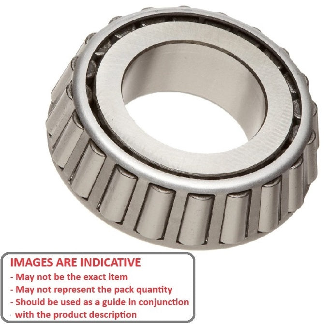 1120695 | 09074 (Each) --- Tapered Roller Cone Bearings - 19.05x19.05 mm - 09194, 09195, 09196 - Chrome Steel Bearing