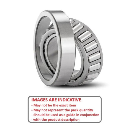 1117068 | E30303J (Each) --- Tapered Roller Set Bearings - 17x47x15.25 mm / 14 mm Single Row - Chrome Steel Bearing