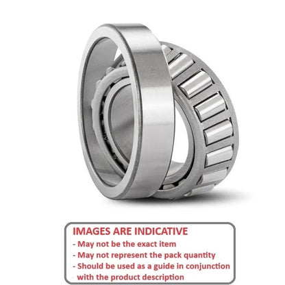 1125525 | M12649-10 --- Tapered Roller Set Bearings - 21.43x50.005x7.526 mm - Chrome Steel
