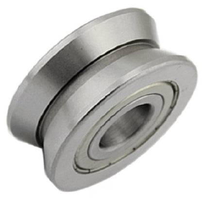 Grooved OD Bearings - 3x12x4 mm - Stainless Steel AISI 440C