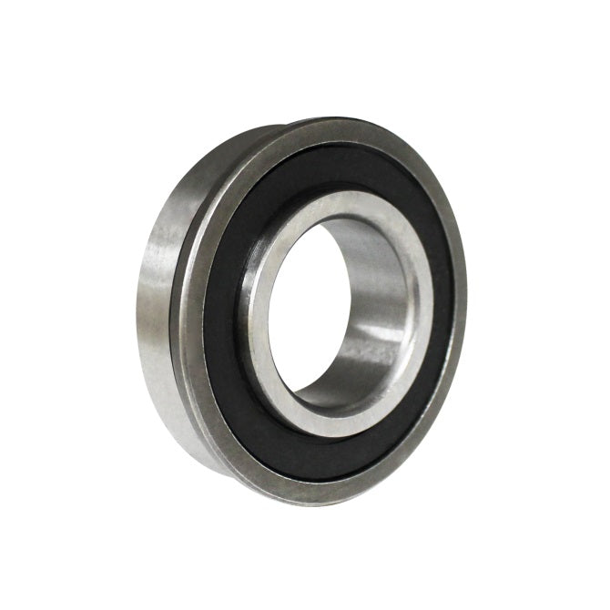 Single Row Ball Bearings - 16x35x11 mm Flanged - Chrome Steel SAE 52100 Bearing