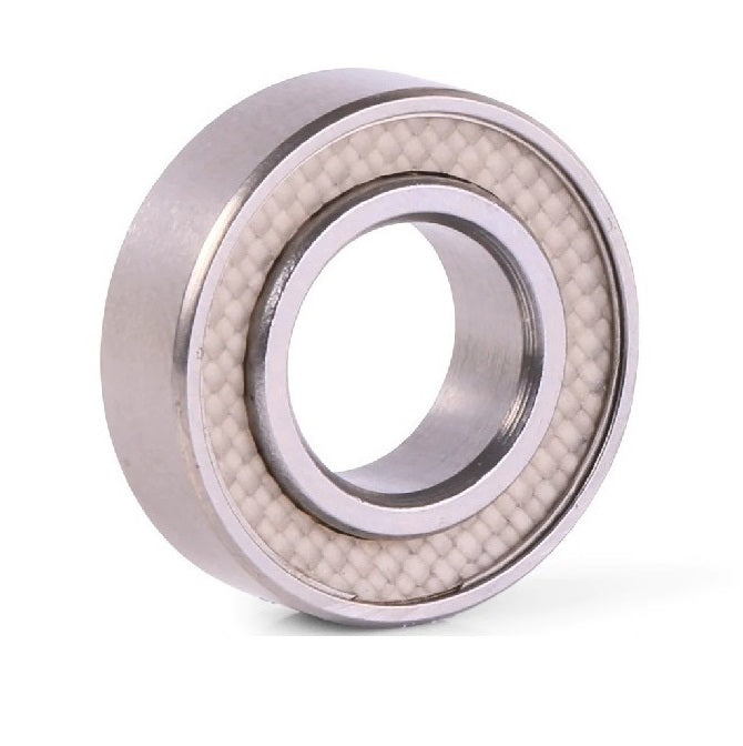 Single Row Ball Bearings - 19.05x30.163x6.35 mm / 7.142 mm - Chrome Steel SAE 52100