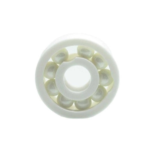 Single Row Ball Bearings - 8x22x7 mm Unflanged - Ceramic Zirconia - Full Complement Bearing