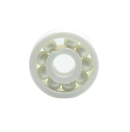 Single Row Ball Bearings - 17x40x12 mm Unflanged - Ceramic Zirconia - Full Complement Bearing