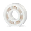 Single Row Ball Bearings - 10x26x8 mm - Ceramic Zirconia - PTFE Cage