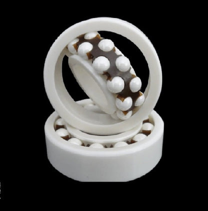 1132290 | CZR-1205-NY-DRY --- Double Row Ball Bearings - 25x52x15 mm - Ceramic Zirconia - Nylon Cage - No Lubricant