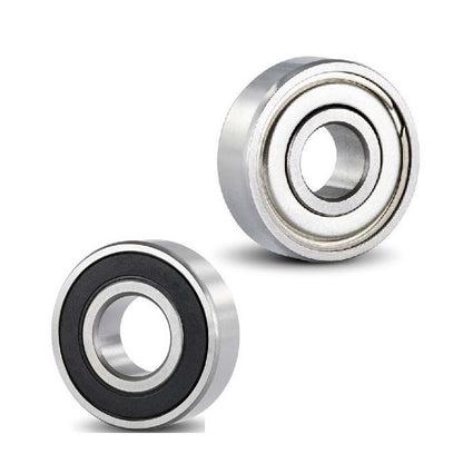 Single Row Ball Bearings - 8x24x10.319 mm - Chrome Steel SAE 52100