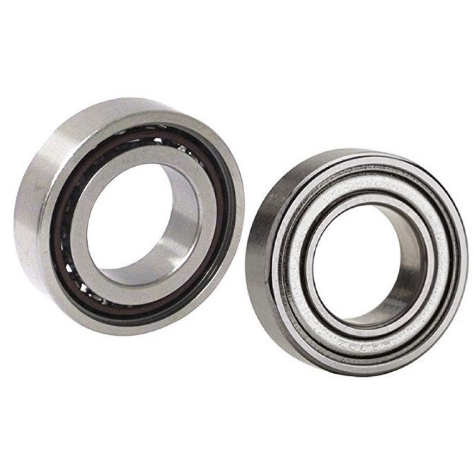 Single Row Ball Bearings - 9x24x7 mm - Chrome Steel SAE 52100 - High Speed Polyamide Cage