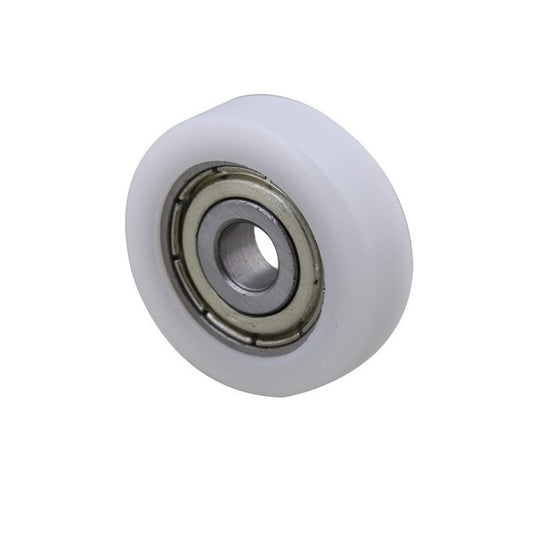Idler with Bearing Rollers - 24x6x10 mm - Nylon Covered