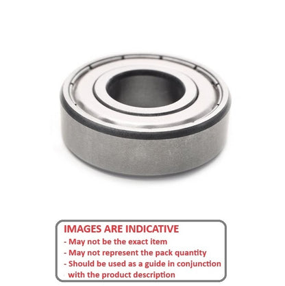 1091352 | 6900-ZZS-N-SPEC-ECO (3 Pcs) --- Single Row Ball Bearings - 10x22x6 mm - Chrome Steel SAE 52100