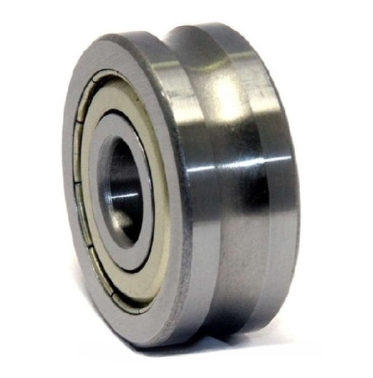 Grooved OD Bearings - 4x13x7 mm - Chrome Steel