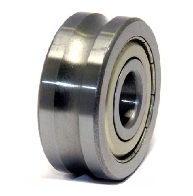1052607 | UMR165-4-ZZ-14-ECO (Each) --- Grooved OD Bearings - 4x16.5x7 mm U Groove - Chrome Steel Bearing