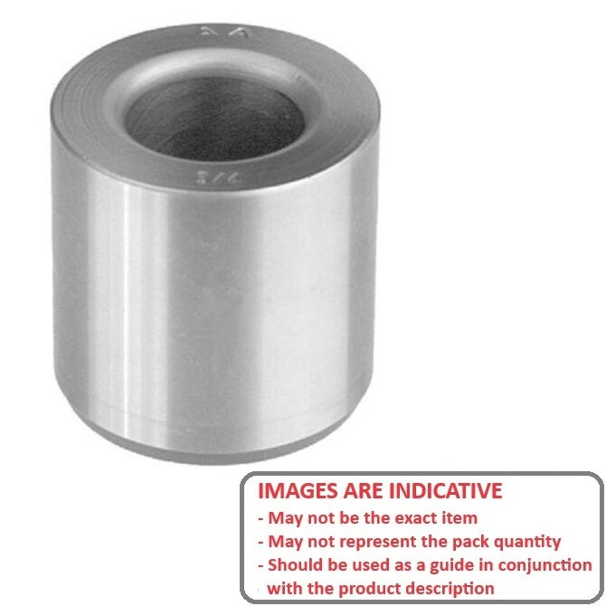 1070338 | BP0025-0064-0095-DP (Each) --- Drill Bushings - 6.35x2.489x9.525 mm Plain - Carbon Steel - Hardened Bushing