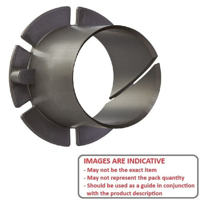 1060646 | BF0050-0062-0050-PCB (PK-10) --- Clip Bushes - 5x6.2x5 mm Bevelled Edge - Plastic Bush