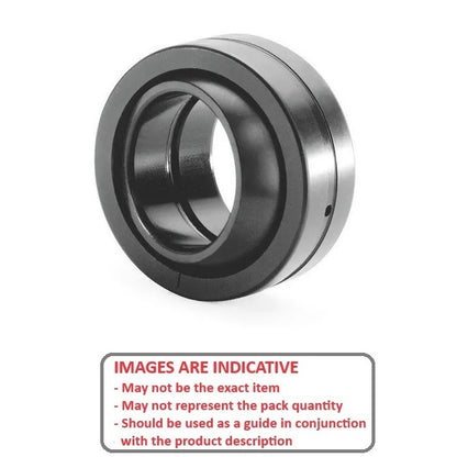 1092298 | GE-01000-02600-ST (Each) --- Spherical Bushings - 10x26x14 mm - Steel Bushing