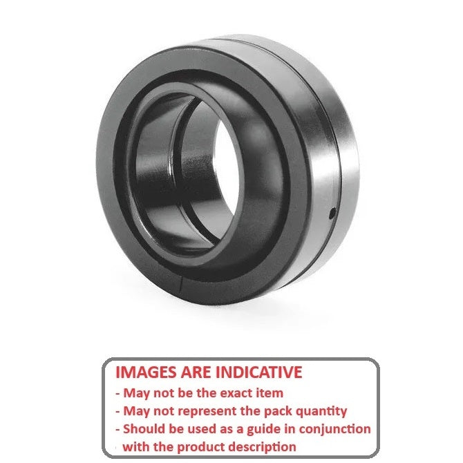 1081221 | GE-00800-01600-ST (Each) --- Spherical Bushings - 8x16x8 mm - Steel Bushing