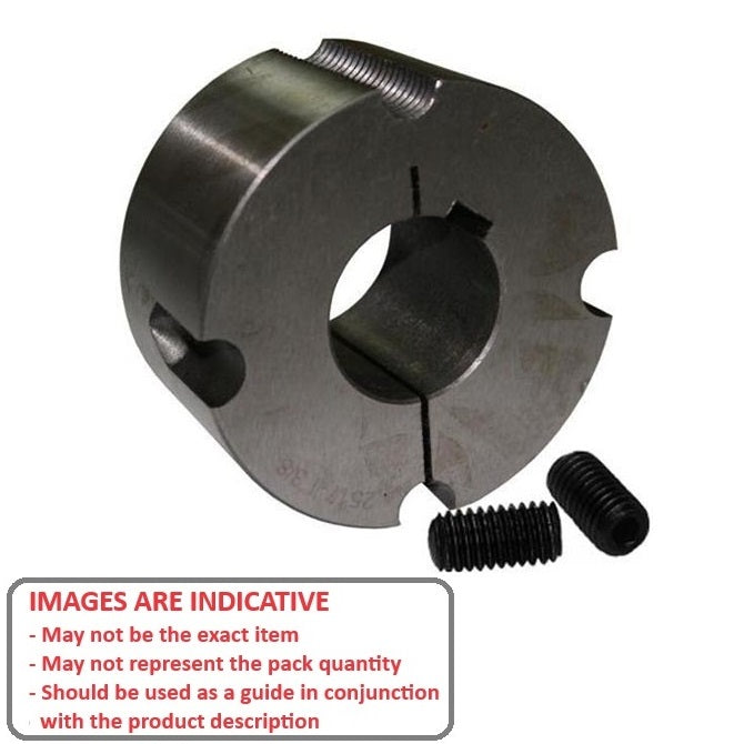 1147981 | TLB-1615-0349 (Each) --- Taperlock Bushings - 34.925x57x38.1 mm - Steel Bushing