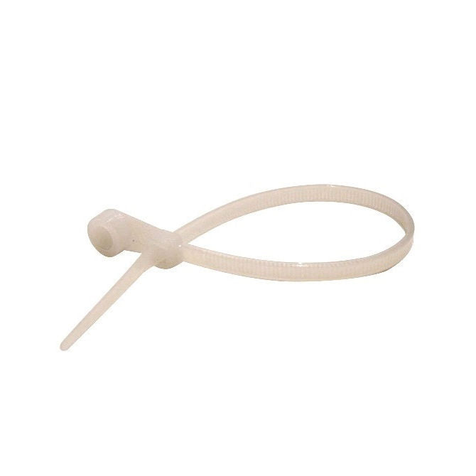1208337 | CT-15MNRS (PK-100) --- Cable Ties Cable and Accessories - 177.8 - mm - Natural With Mounting Holes - Plastic Cable Tie