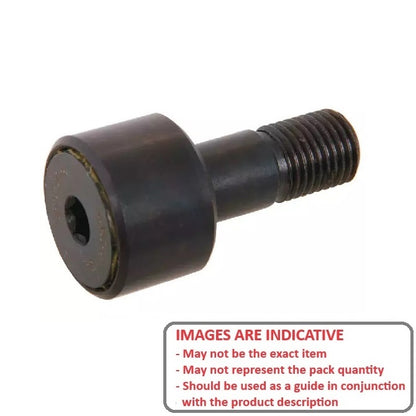 1145021 | NCF40RS (Each) --- Bronze Bushing Self Lubricating Cam Followers - 31.75x50.8 mm - 1/2-20 UNF - Steel and Bronze Cam Follower