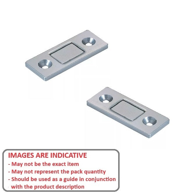 1155848 | SUG-527RS (Each) --- Magnetic Ultra Thin Catches - 41x16.5x2.6 mm Heavy Duty