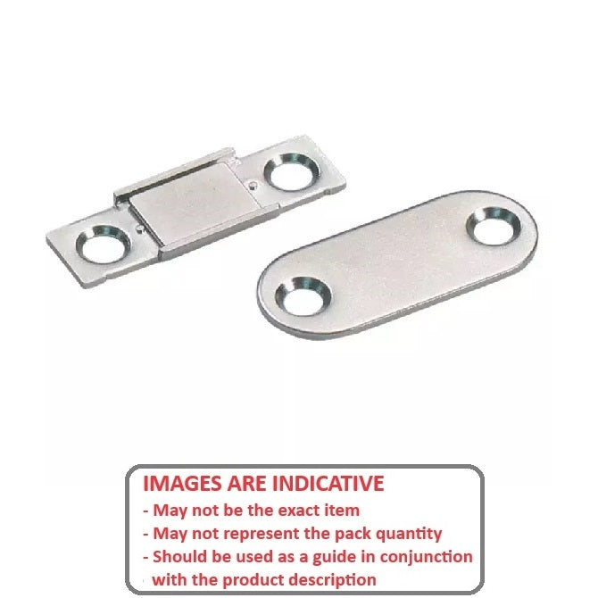 1148280 | SUG-560RS (Each) --- Magnetic Ultra Thin Catches - 35x12x2.2 mm Light Duty