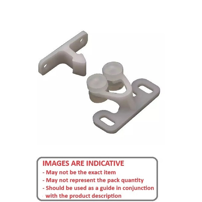 1233478 | SUG-502RS (Each) --- Rotary Catches - Colour Brown 31.35x14 mm
