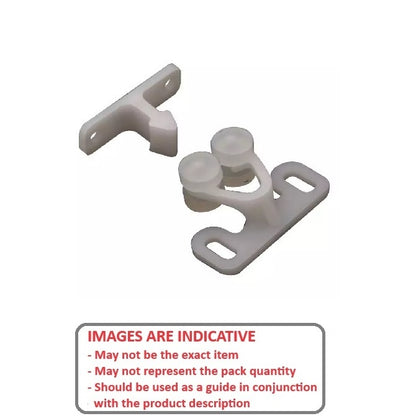 1233478 | SUG-502RS (Each) --- Rotary Catches - Colour Brown 31.35x14 mm