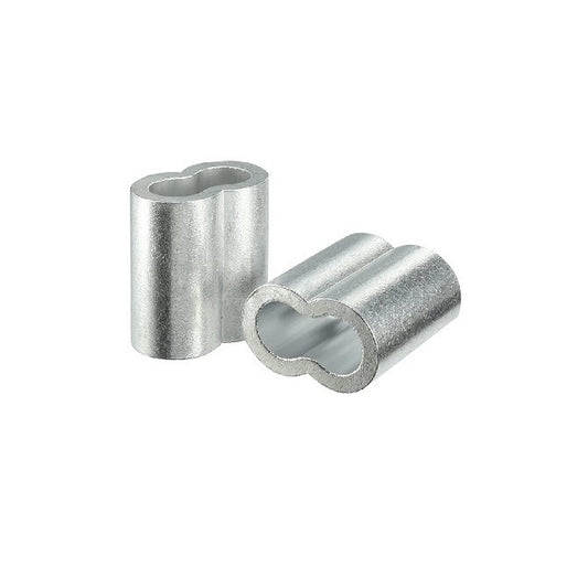 Loop Sleeves Cable Attachments - 4.76 - mm - - - Zinc Plated Copper