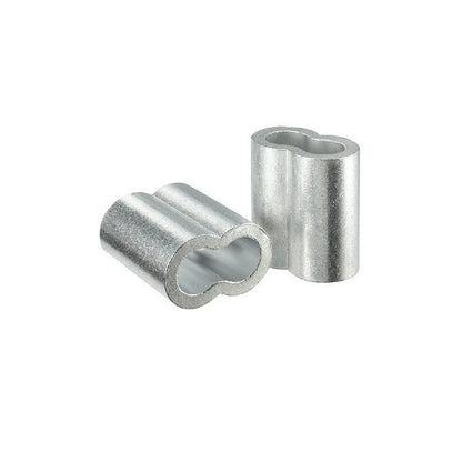 1069127 | LS-0635 (Each) --- Loop Sleeves Cable Attachments - 6.35 - mm - - - Zinc Plated Copper Attachment