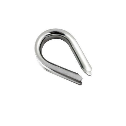 1088349 | WRT10RS (Each) --- Thimbles Cable Attachments - 9.53x66.675x22.225 mm - Hot galvanized steel Attachment