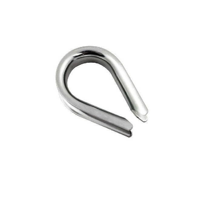 1083272 | TH-021 (PK-500) --- Thimbles Cable Attachments - 1.19 - 1.98 23.813x8.611 mm - Stainless Steel Attachment