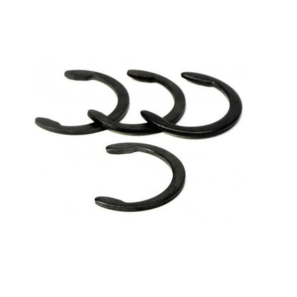 Crescent Retaining Rings - 4.19x4.78x0.38 mm - Carbon Spring Steel Self Finish