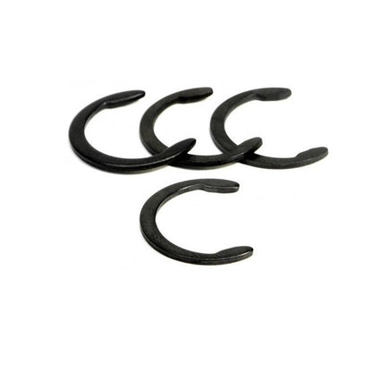 1050726 | CC-040-050-C (PK-10) --- Crescent Retaining Rings - 4x5x0.6 mm - Carbon Spring Steel Self Finish