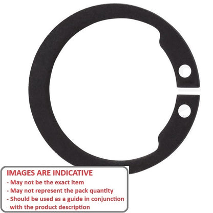1132489 | CCE-02500-C-V (PK-5) --- External Retaining Rings - 25x1.2x23.9 mm Circlips - Carbon Steel Circlip