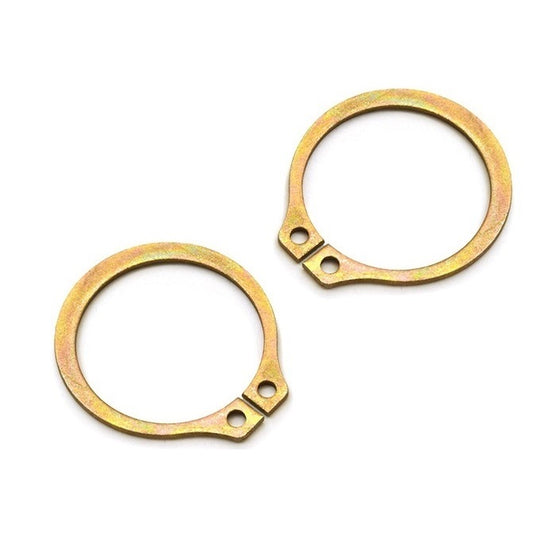 External Retaining Rings - 21.43x1.07x20.1 mm - Carbon Steel Zinc Plated