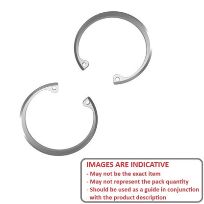 1222196 | CIB-24130-C (Each) --- Internal Retaining Rings - 241.3x4.62x256.69 mm Circlips - Carbon Spring Steel Circlip
