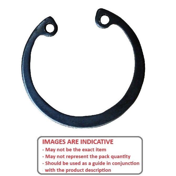 1225185 | CCI-53000-C (Each) --- Internal Retaining Rings - 530x8x544 mm Circlips - Carbon Spring Steel phosphate and oil finish Circlip