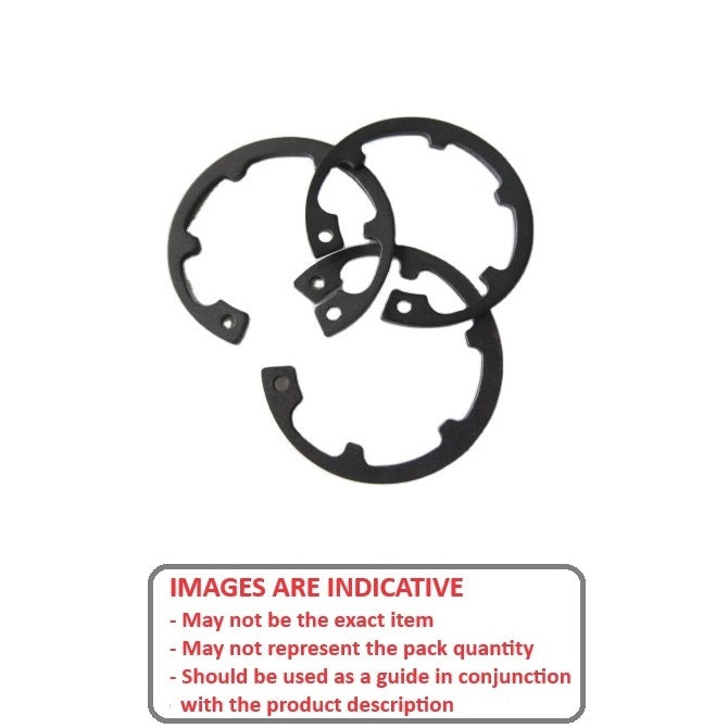 1148104 | DJK-035 (PK-5) --- Internal Retaining Rings - 35x1.5x37.25 mm Circlips - Carbon Steel Circlip